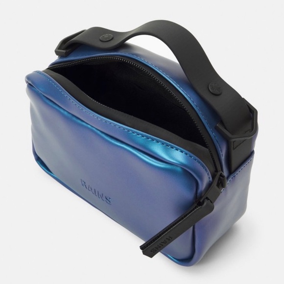 RAINS - Blue Micro Box Bag - Picture 3 of 8